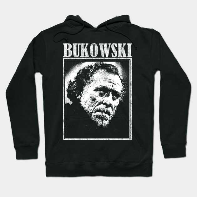 Bukowski Hoodie by Riso Art